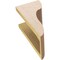 Ekena Millwork 6"W x 6"D x 12"H Wide Carmel Rough Cedar Woodgrain TimberThane Corbel, Primed Tan CORUR06X06X12CARRCPR - alternate 5